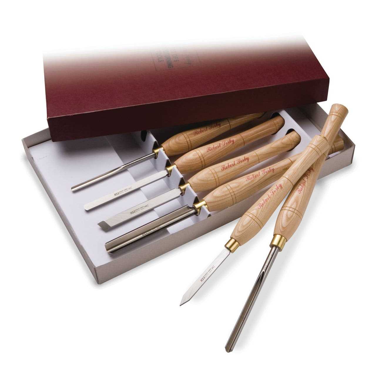 Robert Sorby 6 Pc. Turning Tool Set - Cheap Fitting