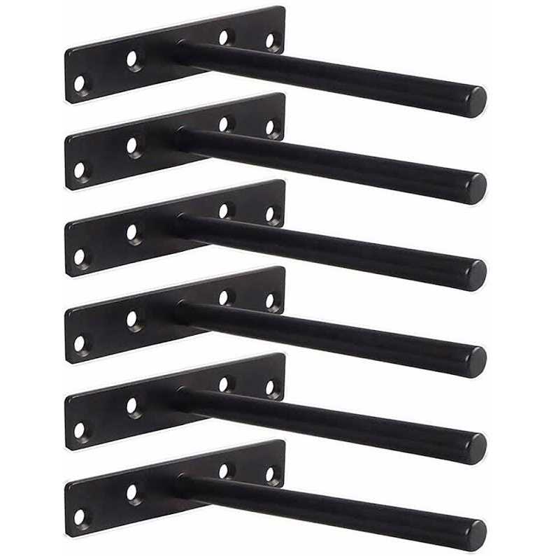 Heavy Duty Floating Shelf Bracket – Solid Steel Blind Shelf Supports - Cheap Fitting