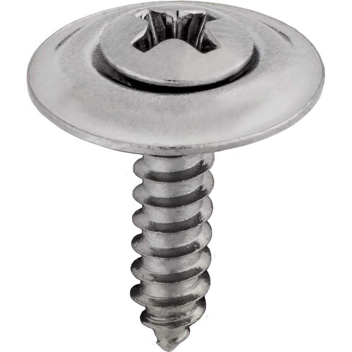 Auveco # 3537 6 X 5/8 Phillips Oval Sems Countersunk Washer Tapping Screw. Qty 100 - Cheap Fitting