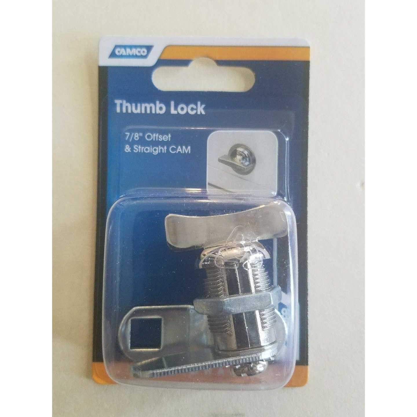Camco Thumb Operated Cam Lock 44323 - Cheap Fitting