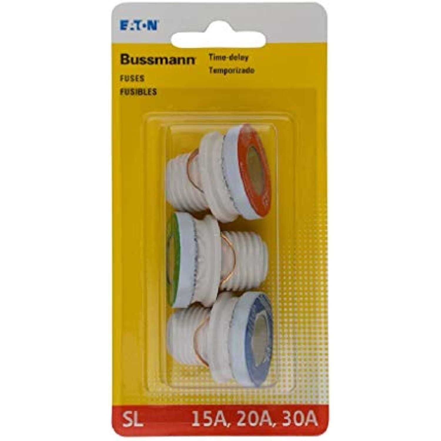 Bussmann BP/SL-A Time Delay Plug Fuse - Cheap Fitting