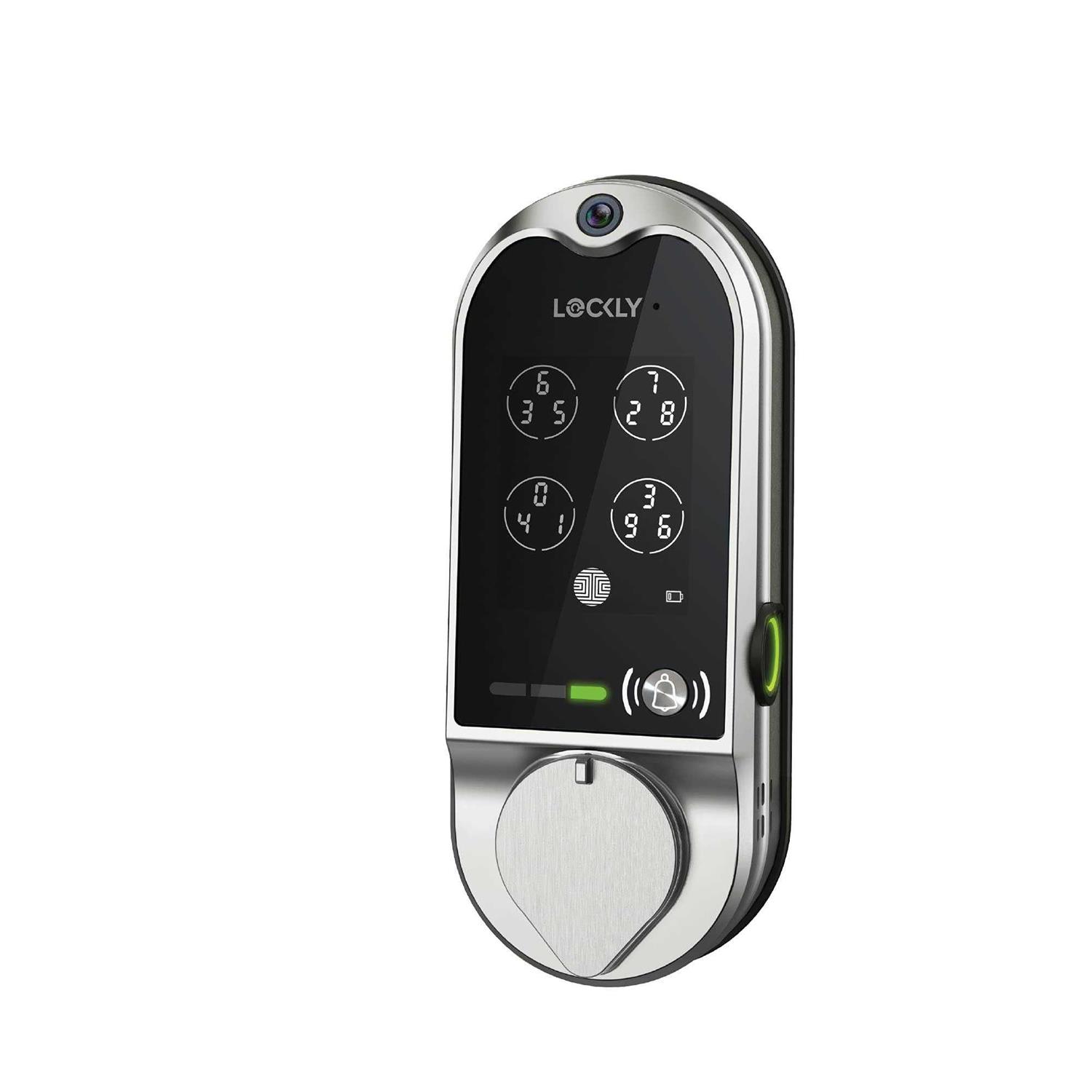 Lockly Vision Deadbolt with Video Doorbell Smart Lock - Cheap Fitting