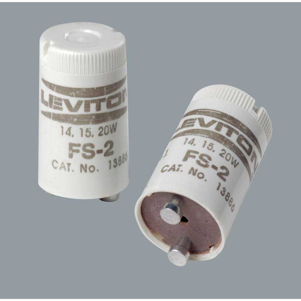Leviton Fluorescent Starter - Cheap Fitting