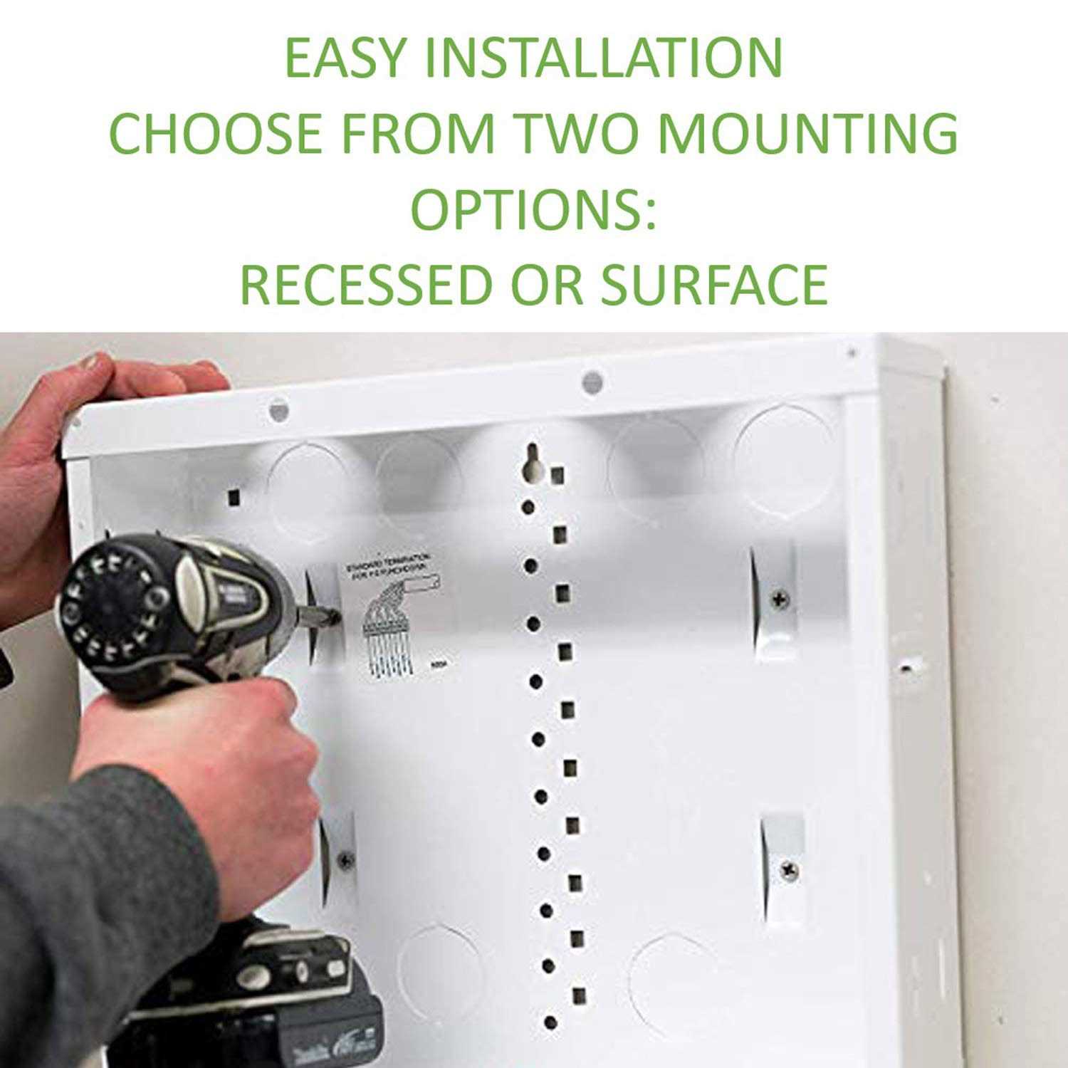 On-Q/Legrand Enclosure with Screw-On Cover EN1400 - Cheap Fitting