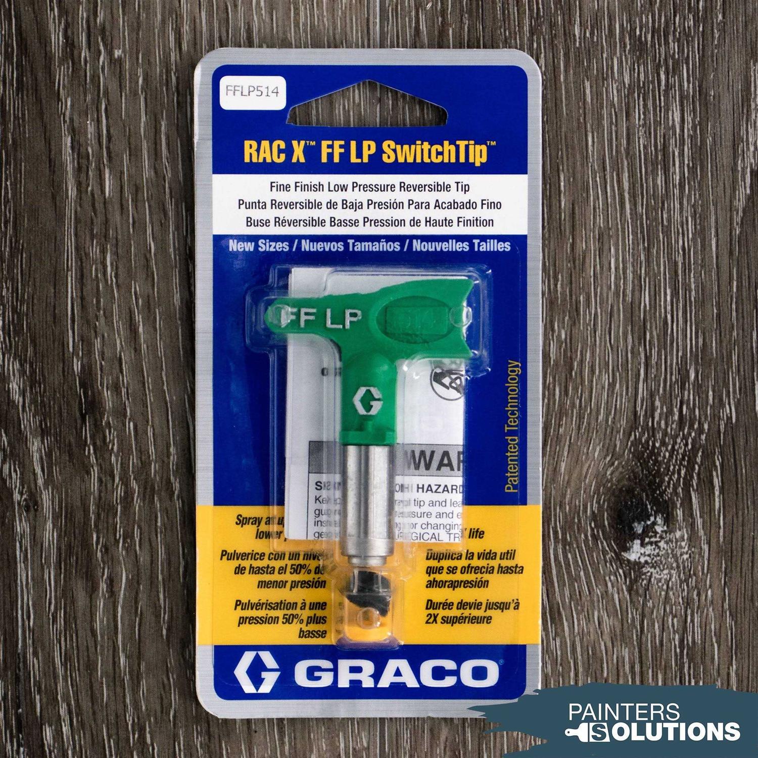 Graco RAC X FFLP Fine Finish Low Pressure Airless Paint Spray Tip - Cheap Fitting