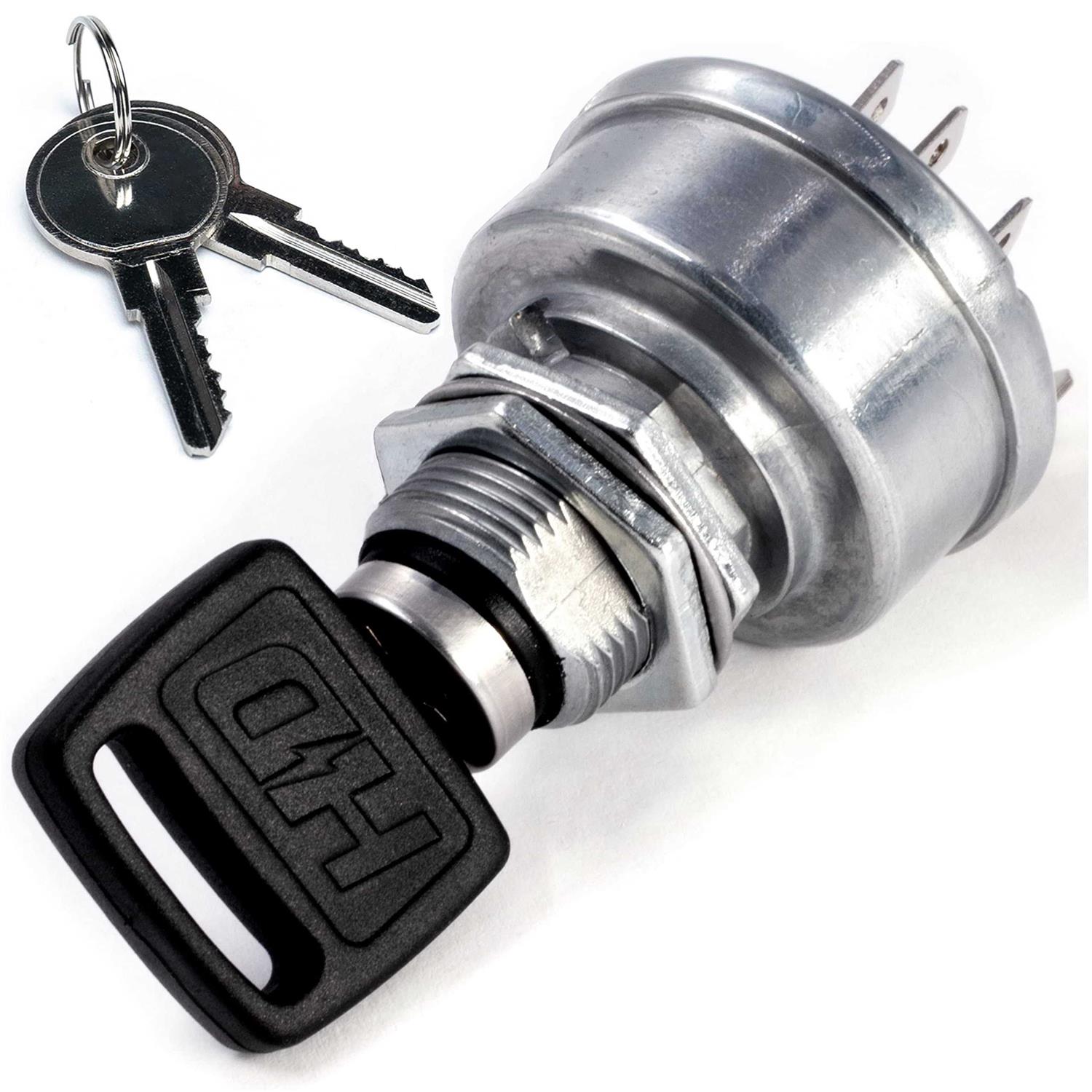 HD Switch Premium Ignition Switch fits John Deere EZTrak ZTrak Z225 Z235 Z245 Z255 Z335 Z345 Z425 Z435 Z445 Z465 Z510A Z520A Z525E Z625 Z645 Z655 Z665 - Cheap Fitting