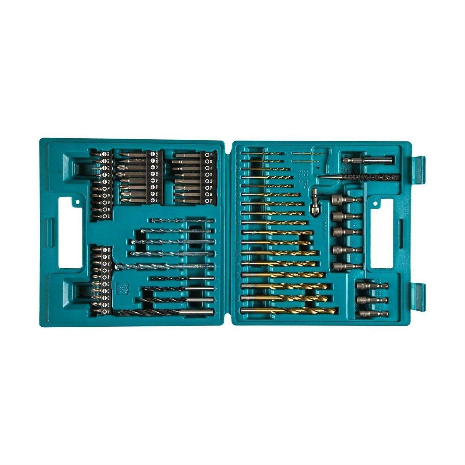 Makita B-49373 75 Pc Metric Drill and Screw Bit Set - Cheap Fitting