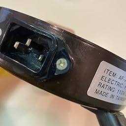 QTEATAK 3 Pack Screw Mount 3 Pins Inlet Power Plug Socket IEC320 C14 AC 250V 10A by QTEATAK - Cheap Fitting