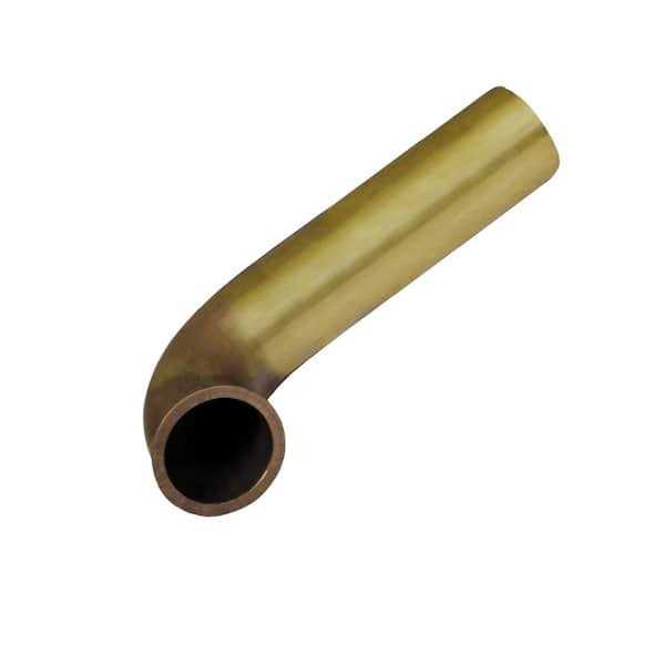 The Plumber’s Choice 1-1/2 in. x 12 in. Brass Direct Connect Waste Bend for Tubular Drain Applications - Cheap Fitting