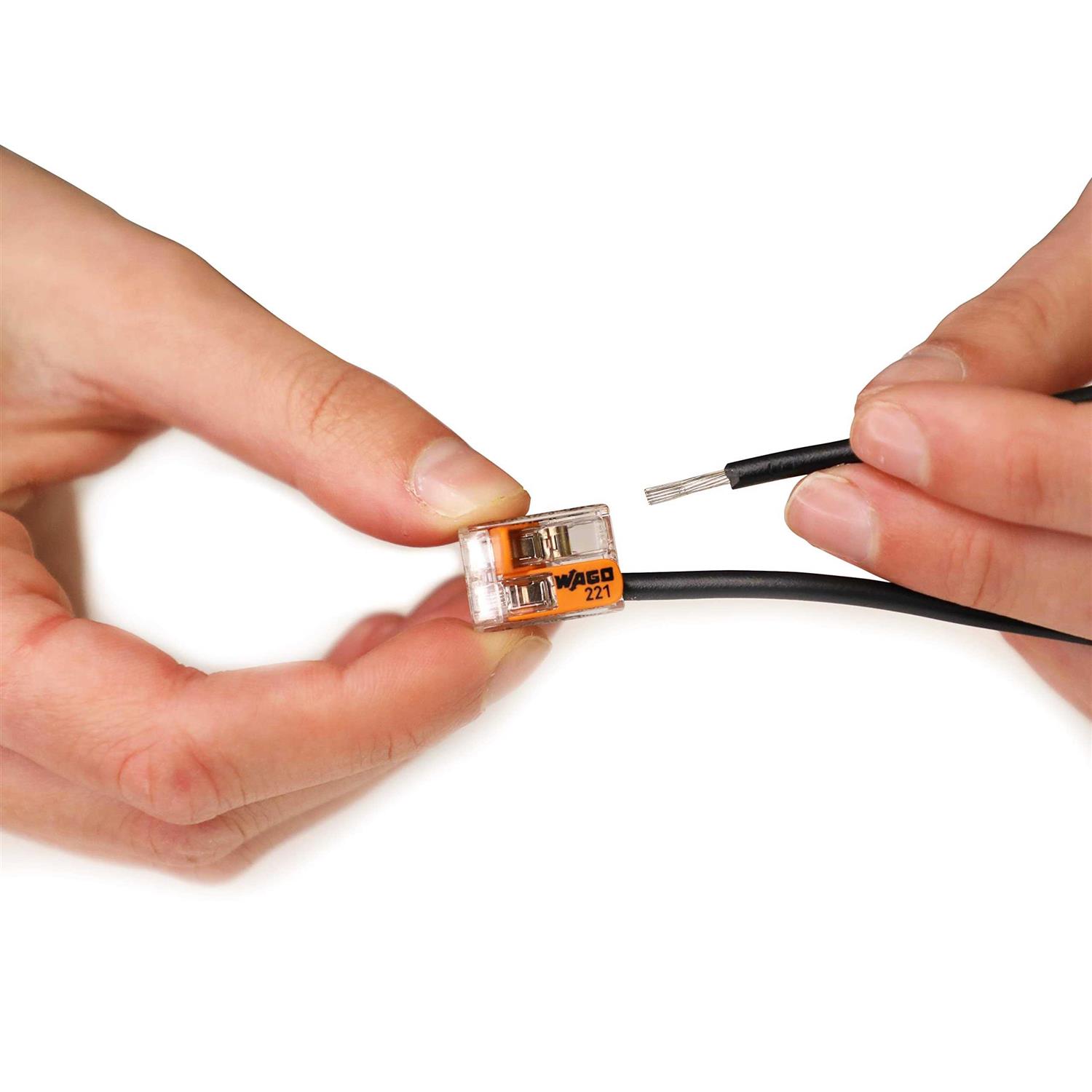 Wago 221 Series 2 Port Lever Wire Connector 3014061 - Cheap Fitting