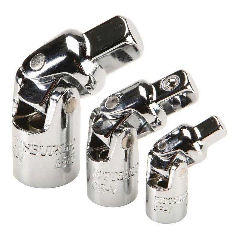 Pittsburgh 63141 Universal Joint Socket Adapter Set - Cheap Fitting