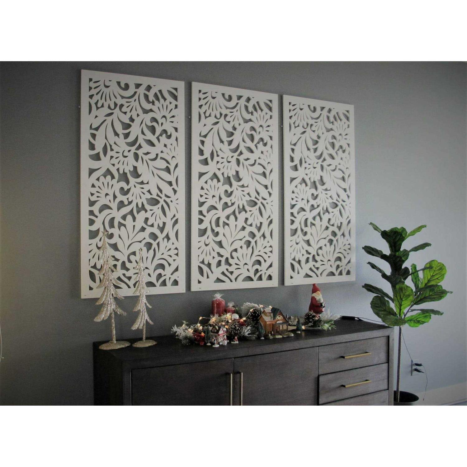 Vima Avines Decorative Wall Panel PVC Board with Private Screen Fence Design - Cheap Fitting