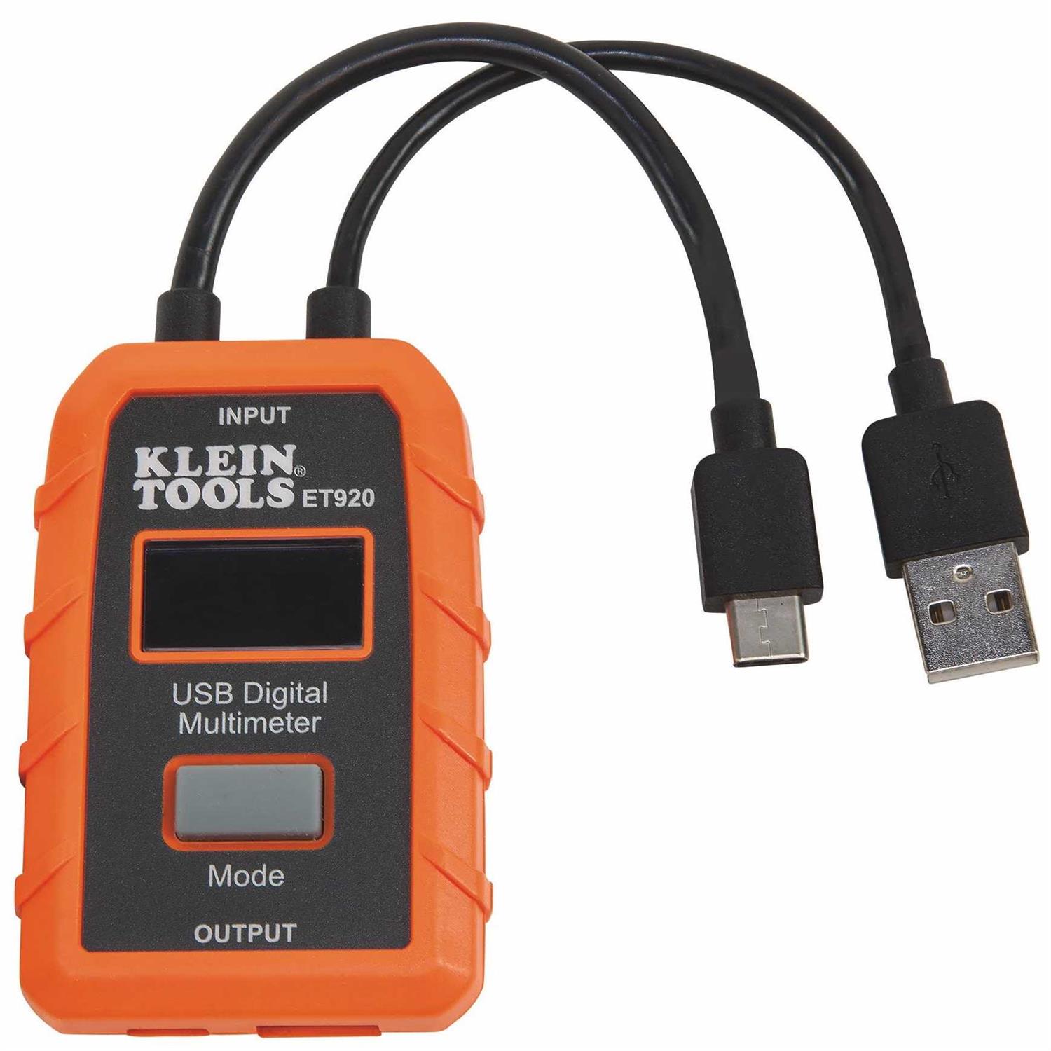 Klein Tools ET920 USB-A and USB-C Digital Meter - Cheap Fitting
