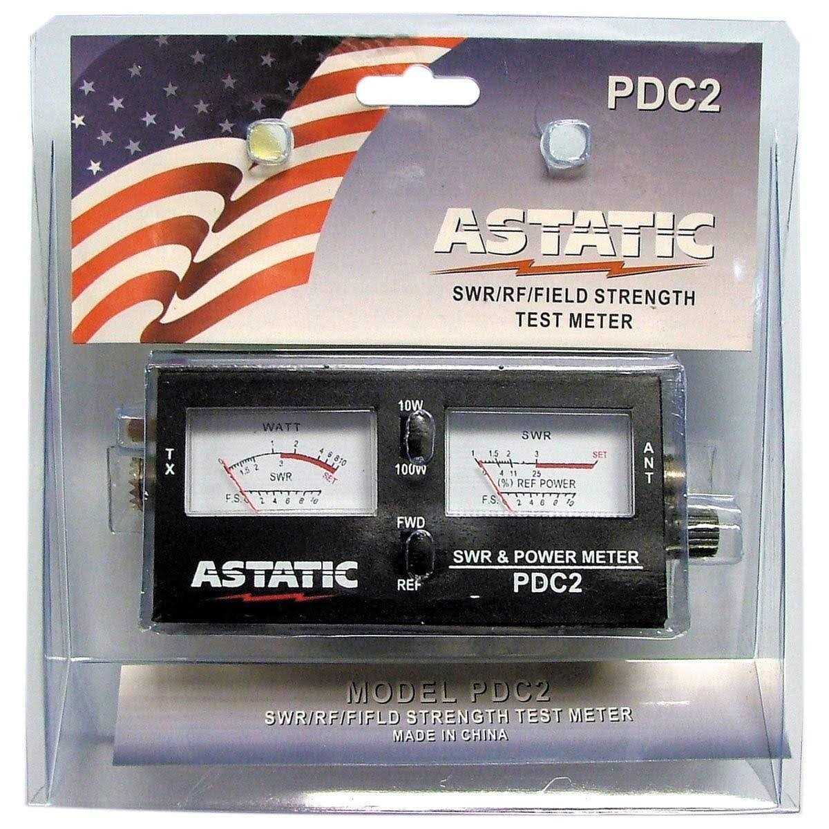 Astatic PDC2 SWR Power Field Strength Test Meter 302-PDC2 - Cheap Fitting
