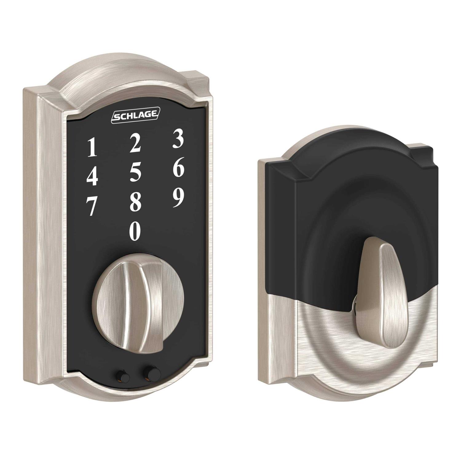 Schlage Camelot Touch Deadbolt - Cheap Fitting
