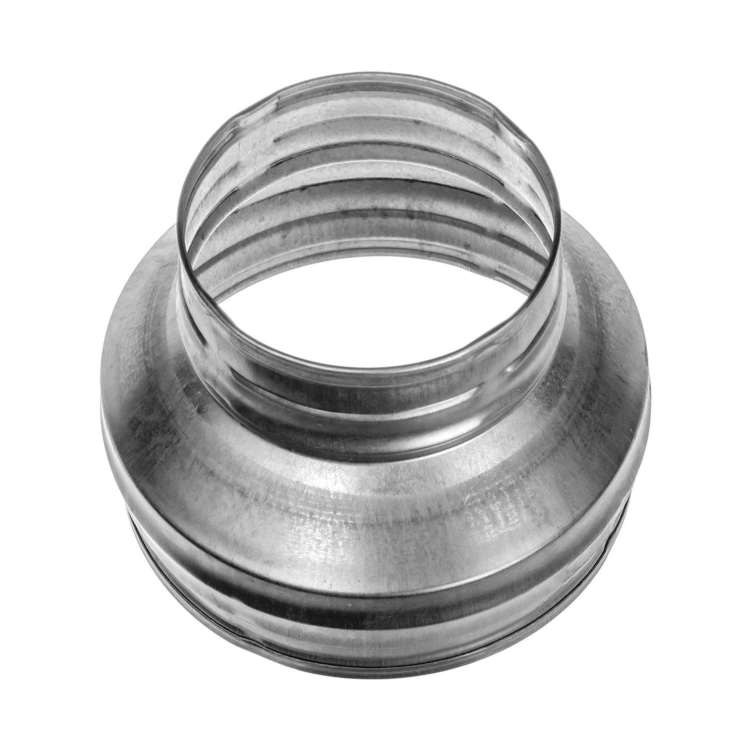 Duct Reducer Round Reducer Duct Fitting Pipe Increaser Reducer Made From Galvanized Steel - Cheap Fitting