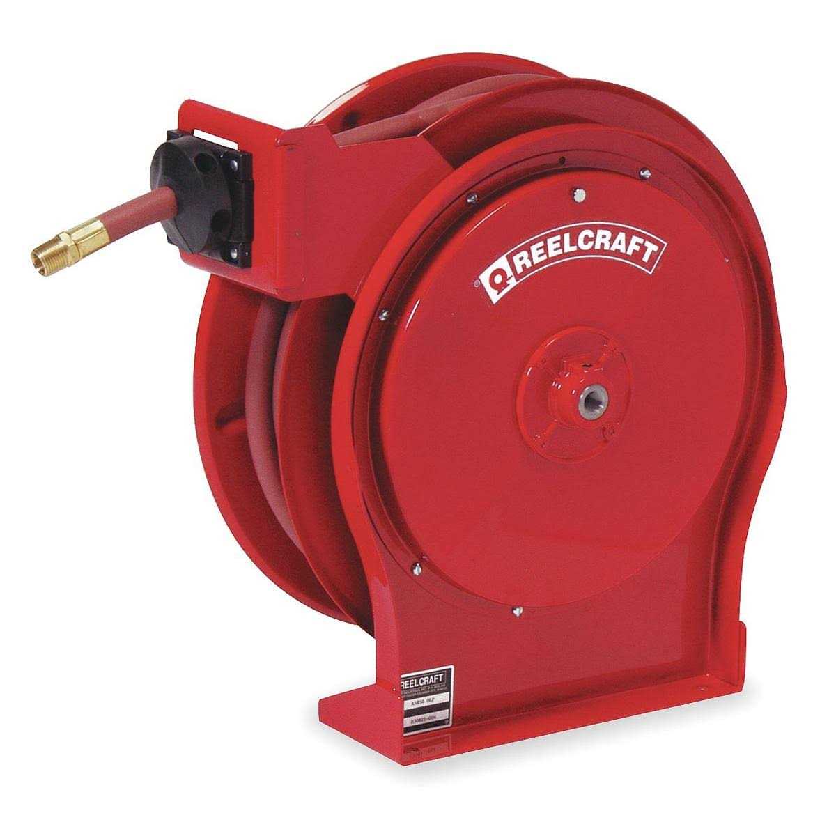 Reelcraft Spring Return Hose Reel,1/4 MNPT,50 ft 5650 OLP-SE - Cheap Fitting
