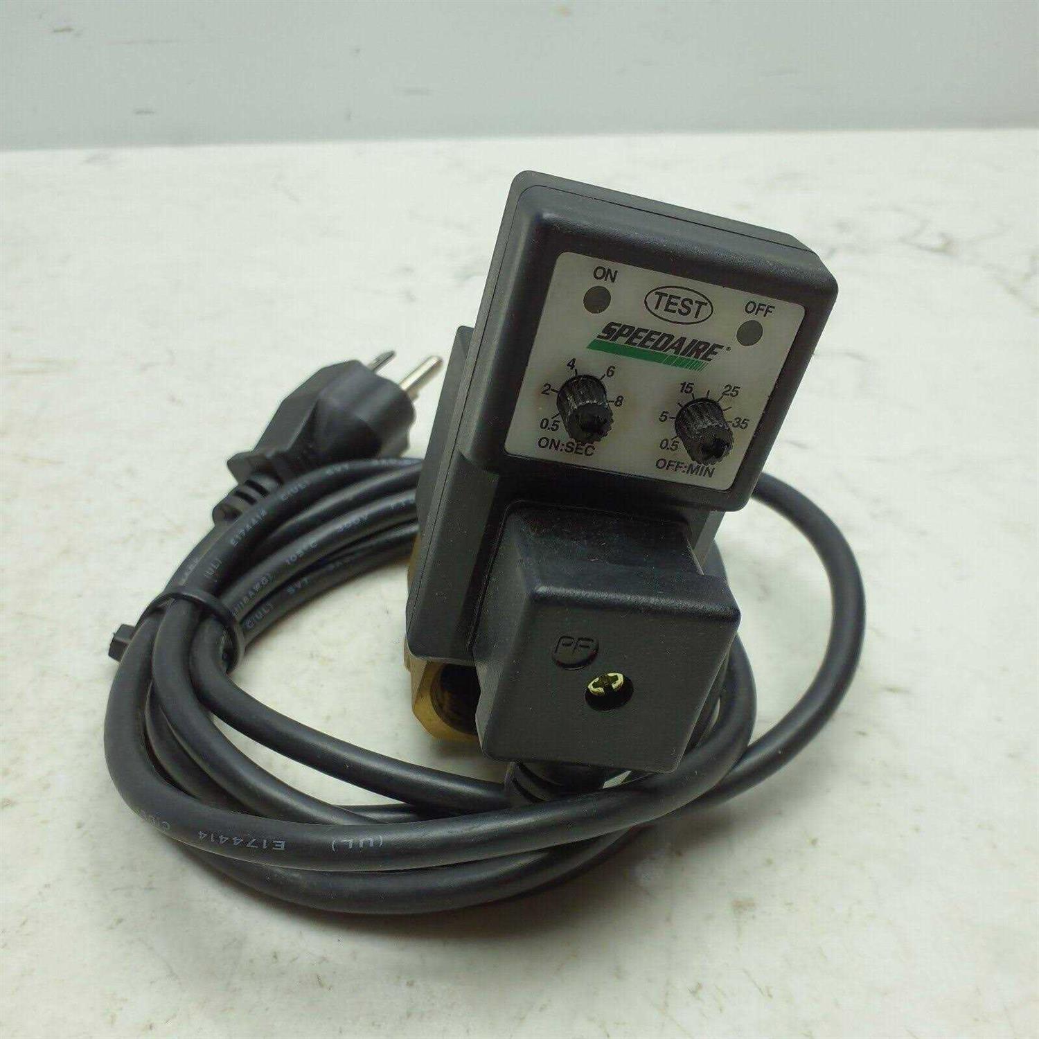 Speedaire 13X528 Auto Drain Valve,100-120V,1/2 - Cheap Fitting