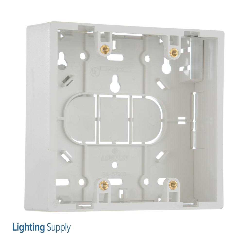 42777-2WA Leviton Surface-Mount Back Box - Cheap Fitting