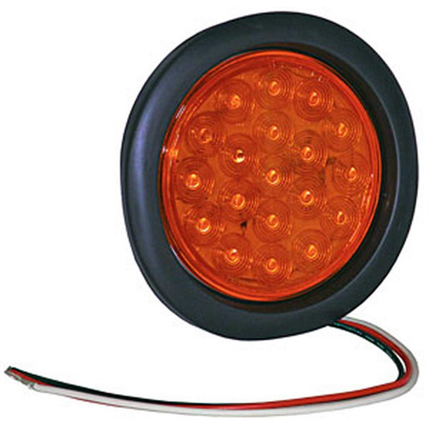 Buyers Products 4 Amber Round Recessed Strobe Light SL40AR - Cheap Fitting