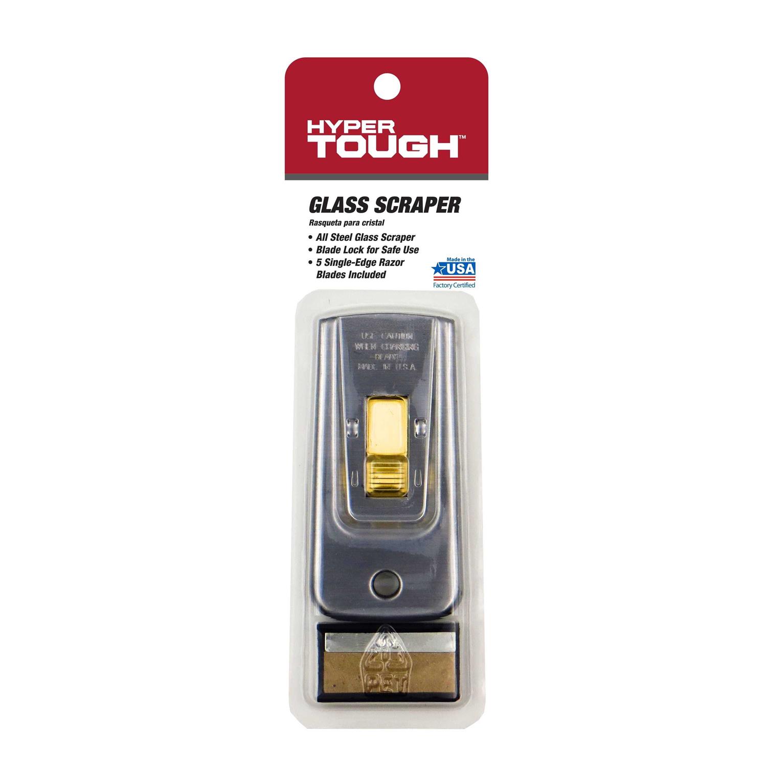 Hyper Tough Safety Glass Scraper - Cheap Fitting