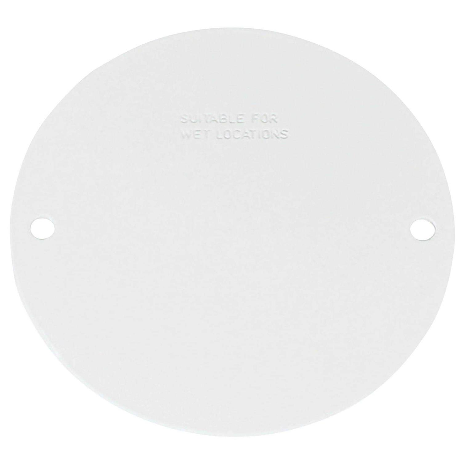 Sigma Engineered Solutions Round Steel Flat Box Cover - Cheap Fitting
