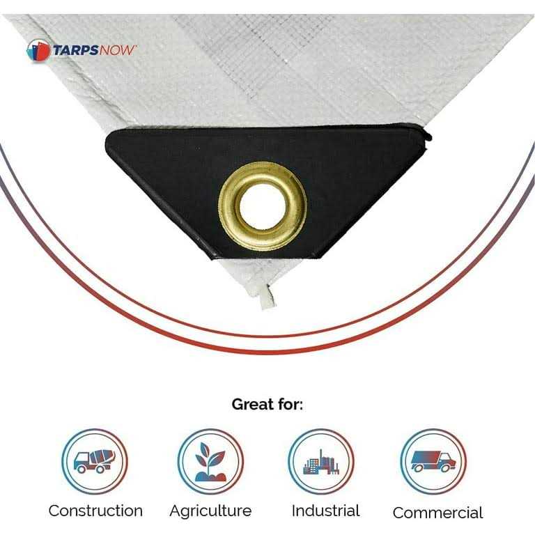 Tarps Now Waterproof Poly Tarps 12 Mil Tarp	Tarps Now Waterproof Poly Tarps 12 Mil Tarp - Cheap Fitting