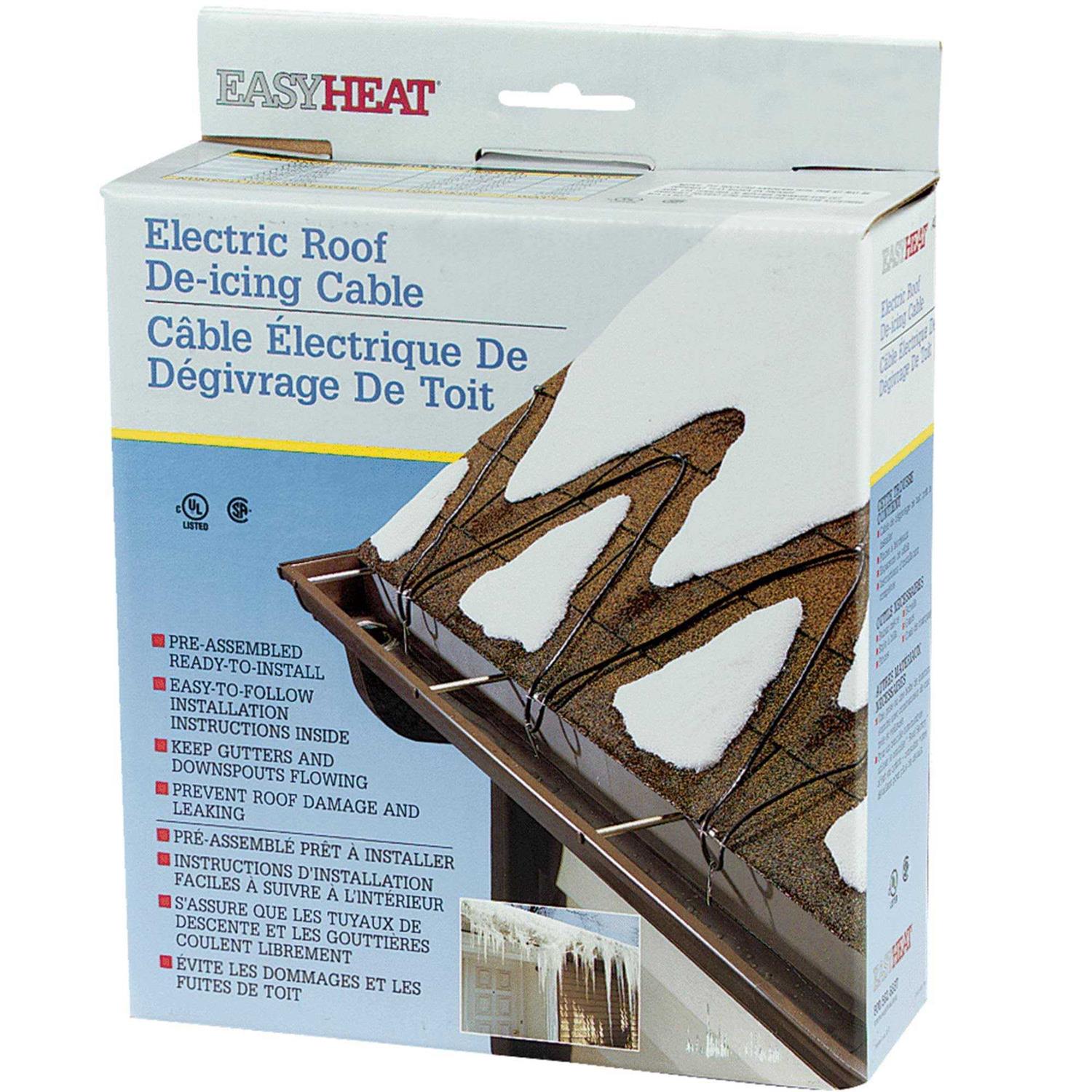 Easy Heat ADKS-500 Roof Gutter Cable 100 ft - Cheap Fitting