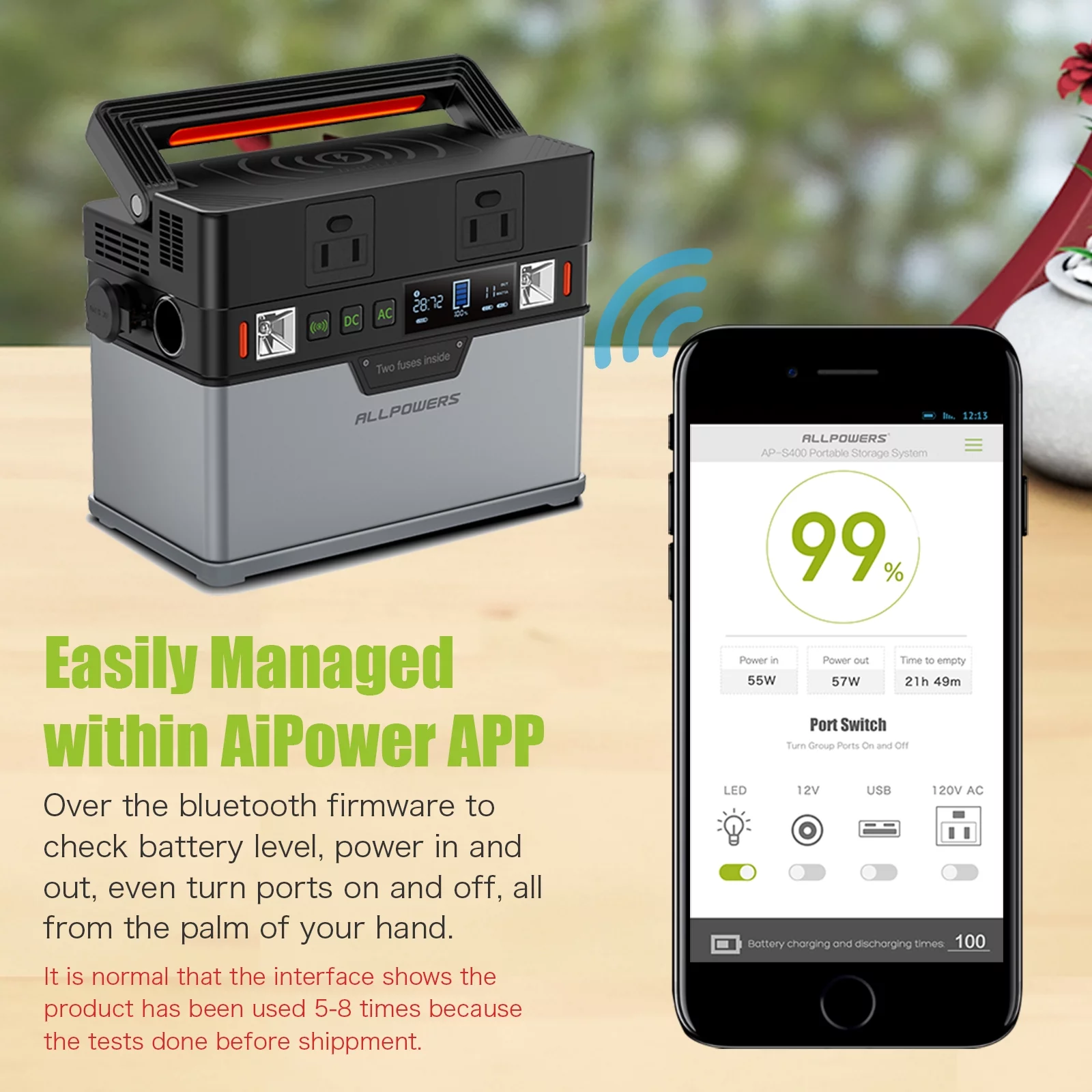 ALLPOWERS 288Wh 300W Portable Power Station with 100W Foldable Solar Panel, S300 Solar Generator Kit, Backup Battery for Camping Travel off-Grid [Shipping Separately] - Cheap Fitting