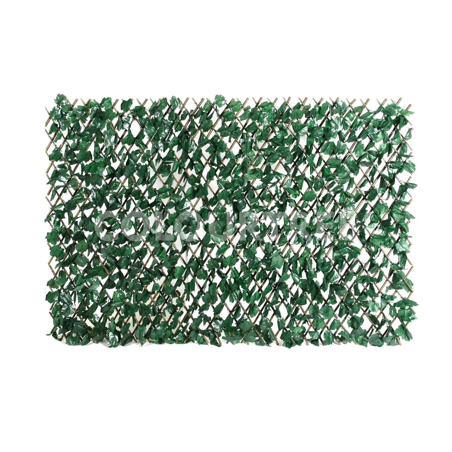 ColourTree Artificial Ivy Expandable Fence Privacy Screen Hedge - Cheap Fitting