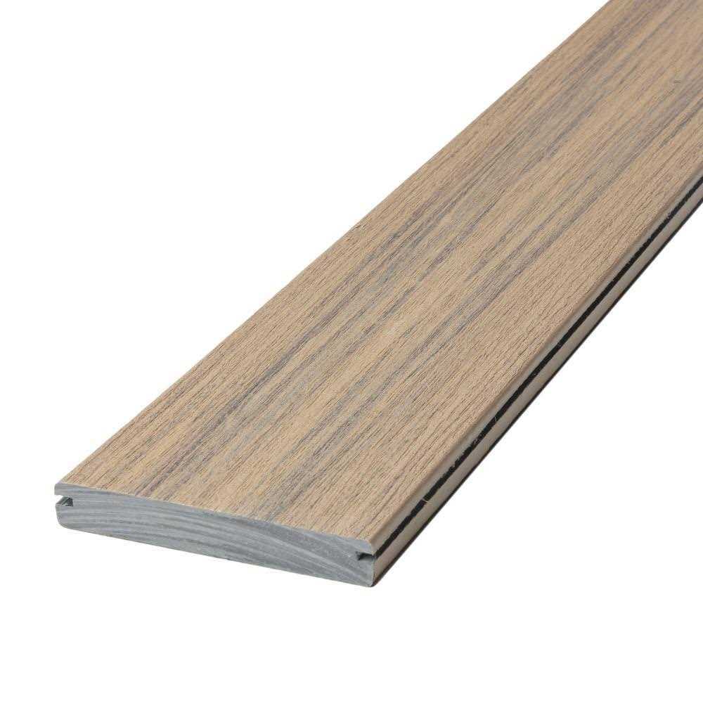 Deckorators Voyage Grooved Composite Deck Board - Cheap Fitting