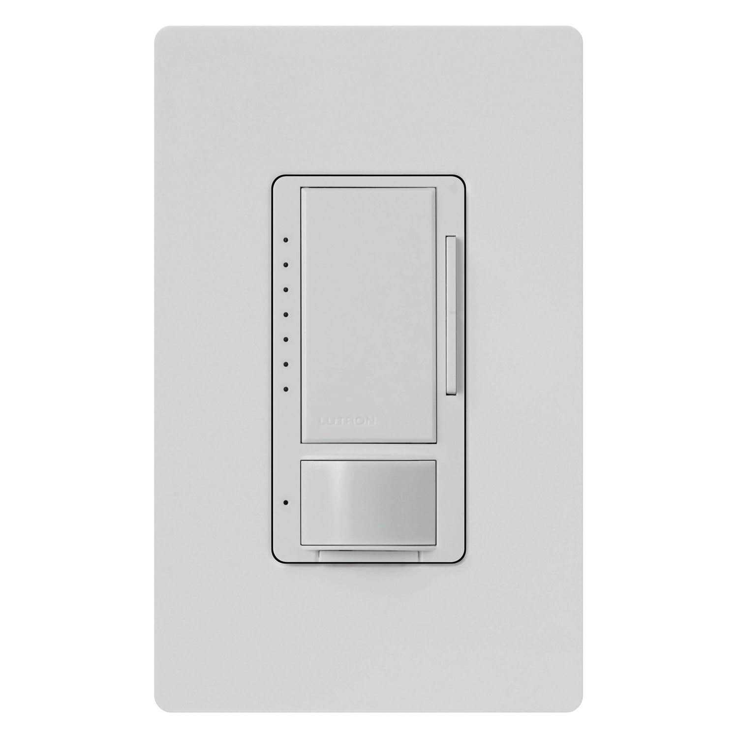 Lutron Motion Sensor & Dimmer, White - Cheap Fitting