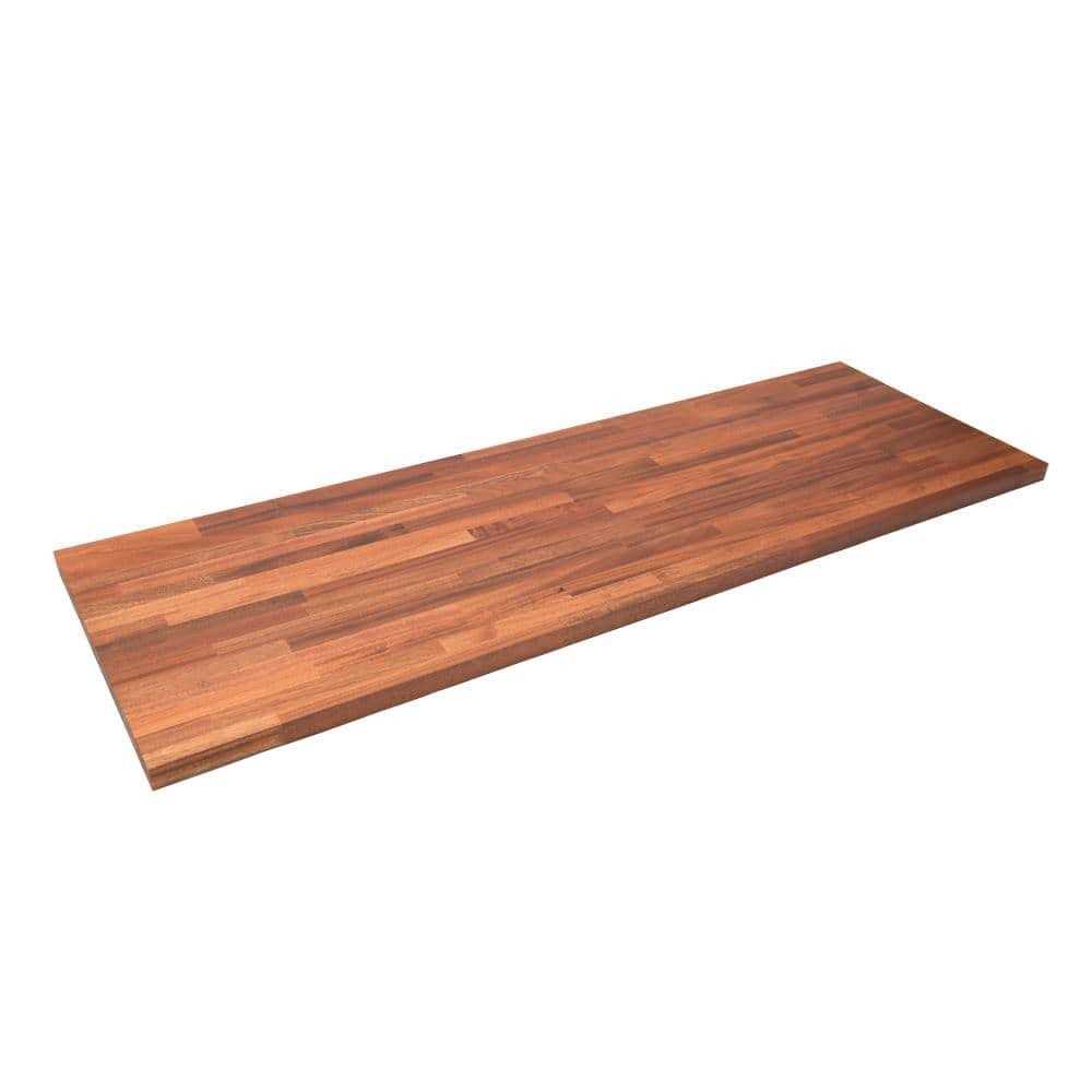 Hardwood Reflections Unfinished Beech 25 in. D x 1.5 in. T Butcher Block Countertop - Cheap Fitting