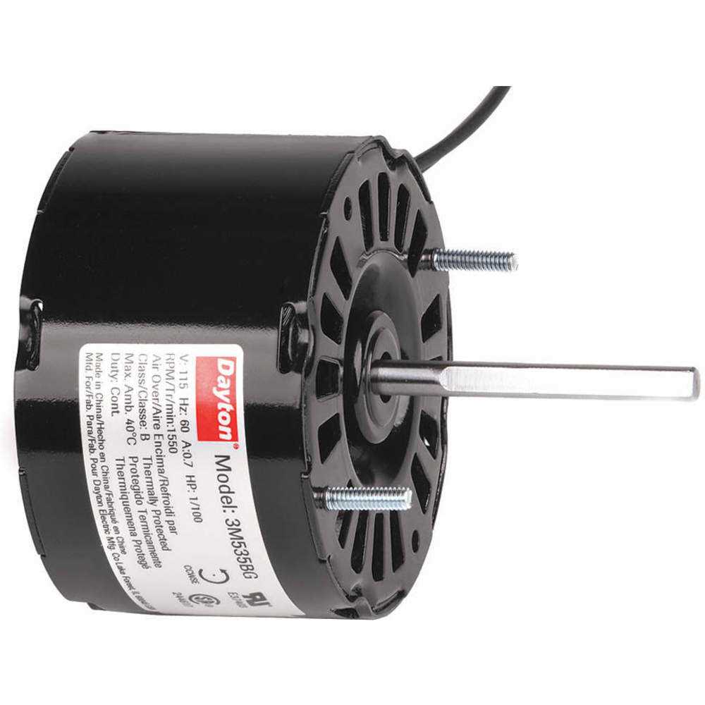 Dayton 1/100 HP HVAC Motor Shaded Pole 71633708M - Cheap Fitting