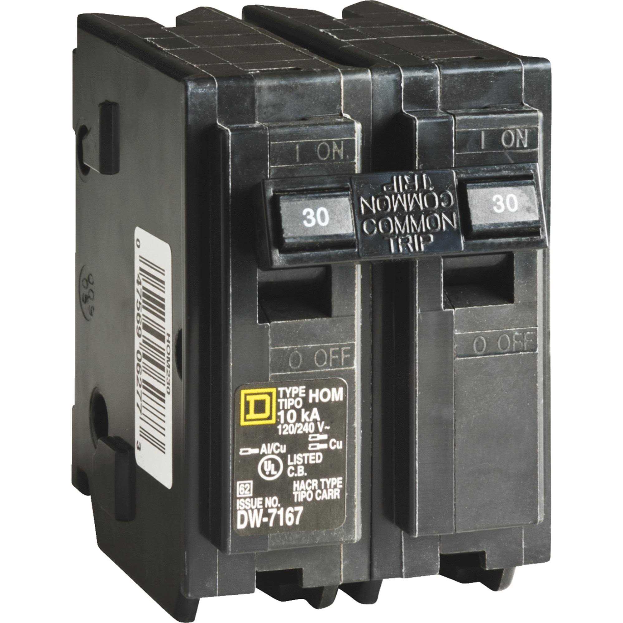 Square D Homeline Circuit Breaker 30 - Cheap Fitting