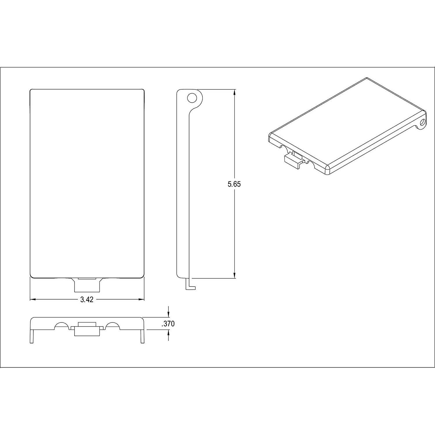 iMBAPrice DBVC-1 Extra Duty Replacement in-Use Cover for Arlington DBVR1C/DBVS1C/DBVM1C/60VC 1-Gang in Box Electrical - Cheap Fitting