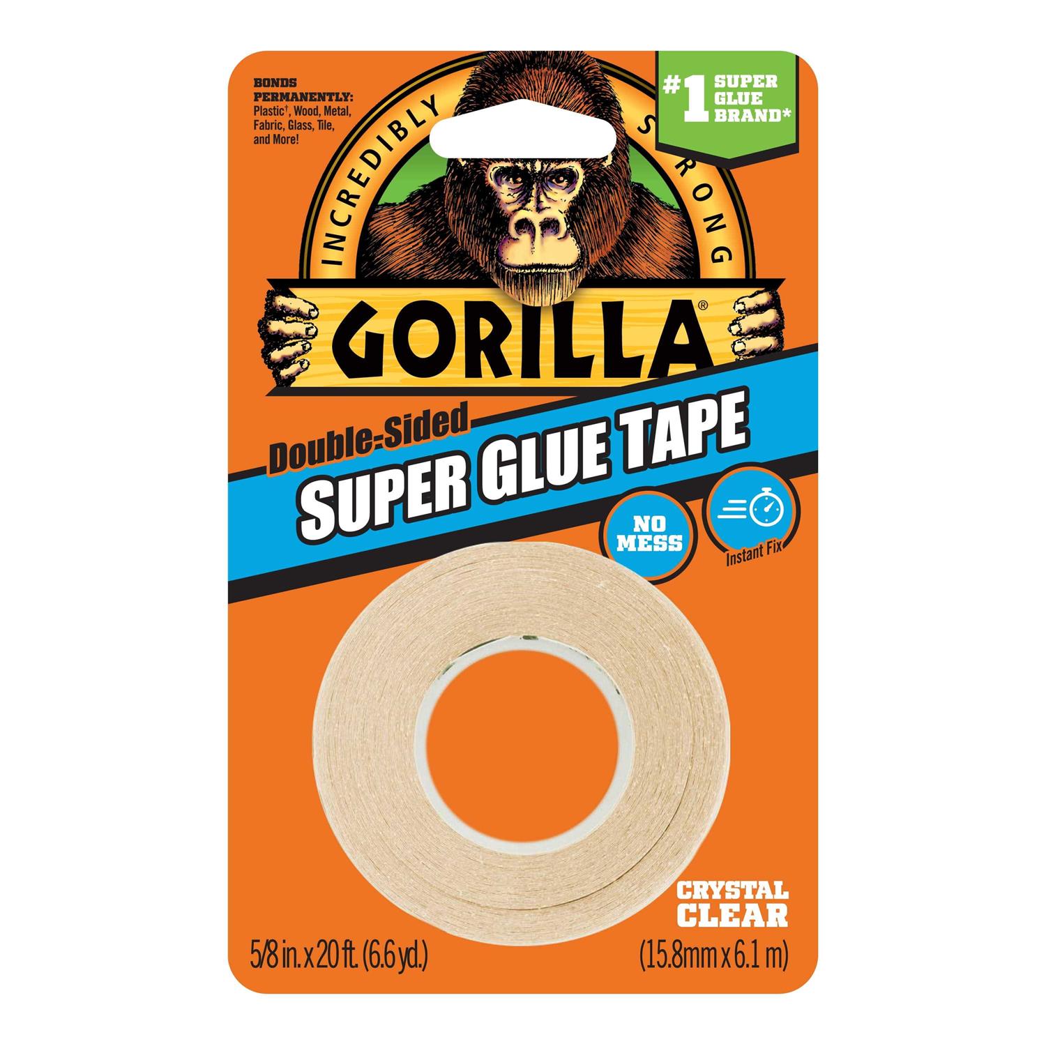 Gorilla Glue Crystal Clear Double-Sided Super Glue Tape - Cheap Fitting