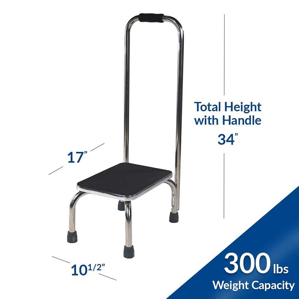 Bemis Step Stool with Grab Handle - Cheap Fitting