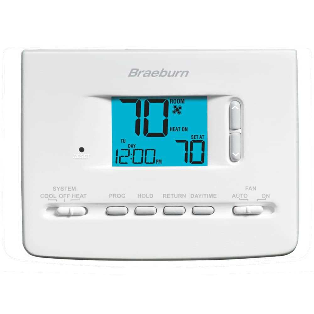 Braeburn 2020NC Thermostat 5-2 Day Programmable - Cheap Fitting