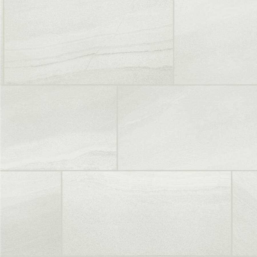 Florida Tile Home Collection Silver Sands Grey 12 in. x 24 in. Matte Porcelain Floor and Wall Tile - Cheap Fitting