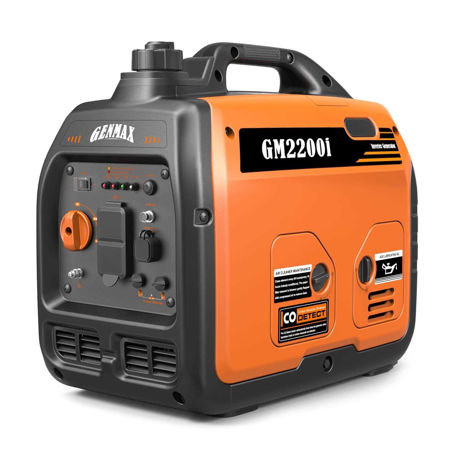 GENMAX Portable Inverter Generator,2200W ultra-quiet gas engine EPA Compliant - Cheap Fitting
