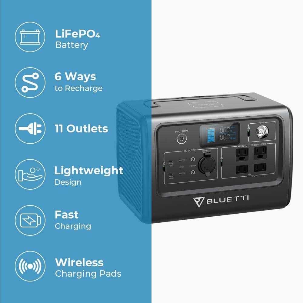 BLUETTI EB70S Portable Power Station - Cheap Fitting