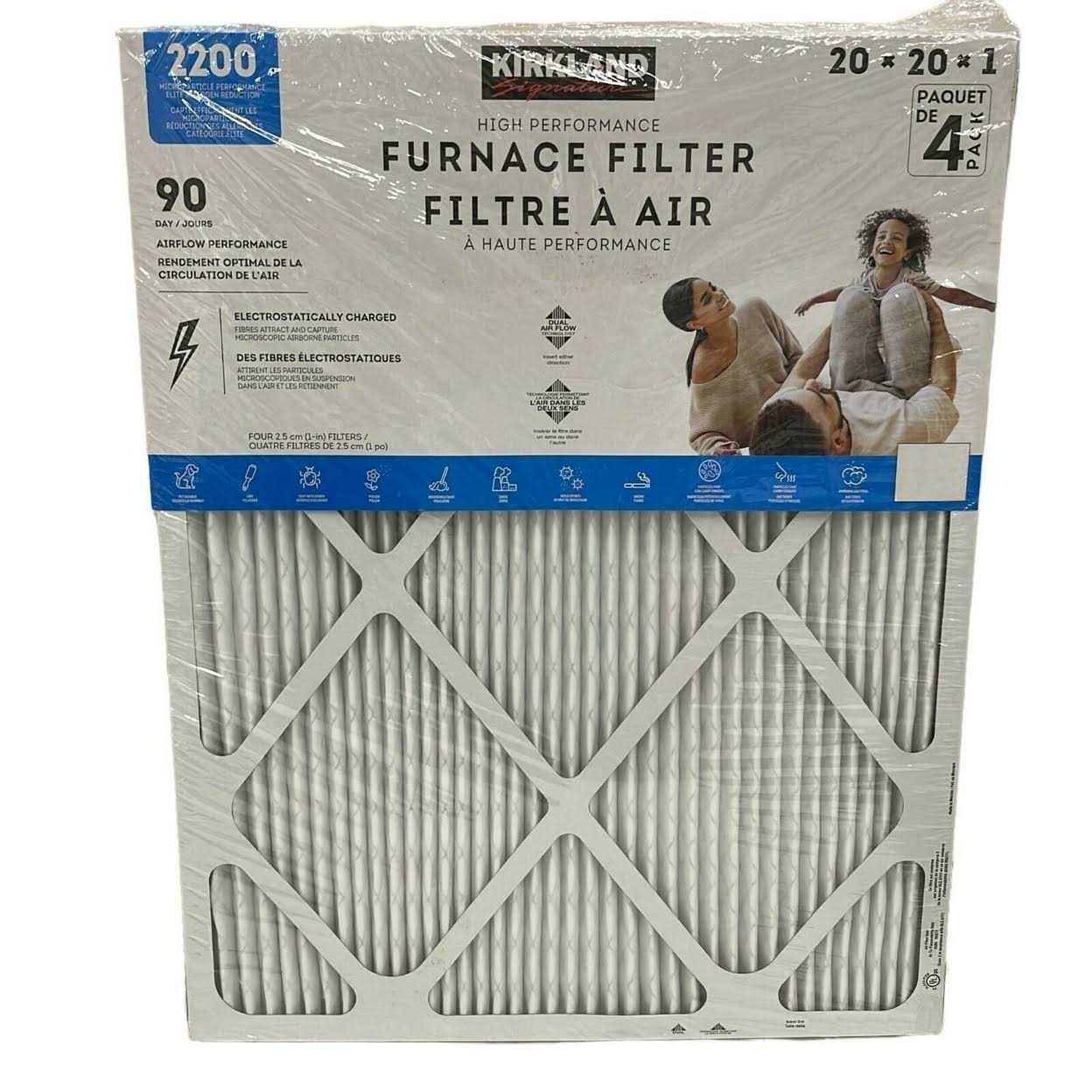 Kirkland Signature 2200 High Performance Furnace Filters - Cheap Fitting