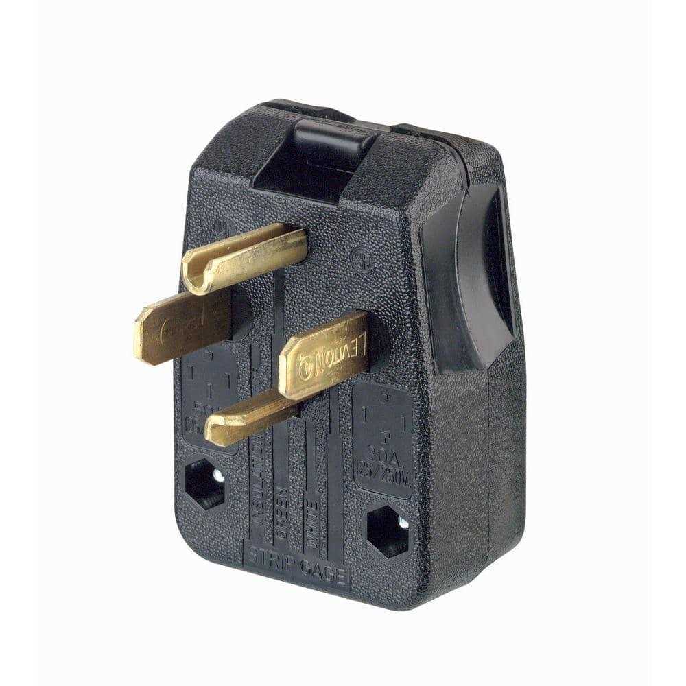 Leviton Straight Blade Angle Plug 275-T - Cheap Fitting
