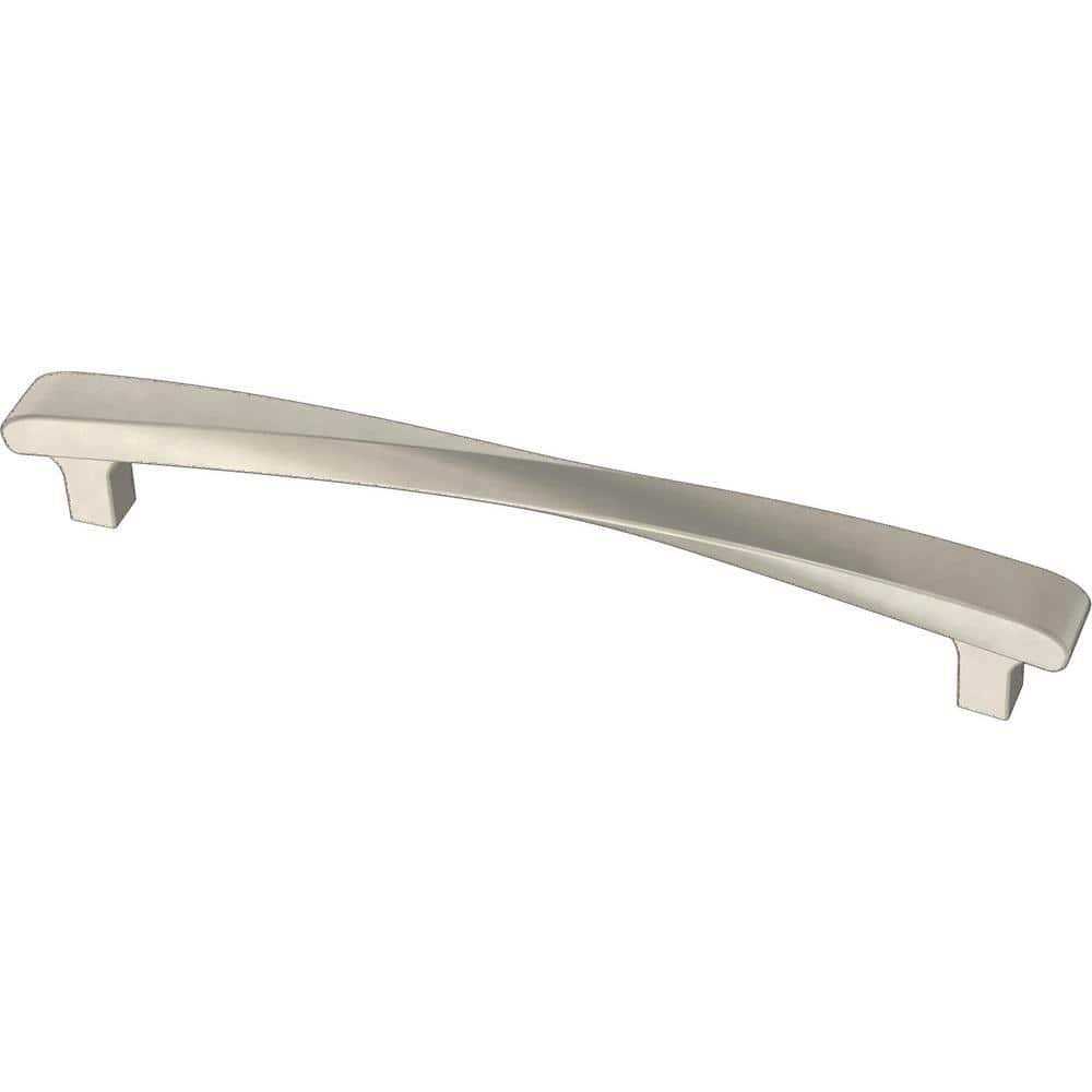 Liberty Modern Twist Satin Nickel Cabinet Drawer Pull - Cheap Fitting
