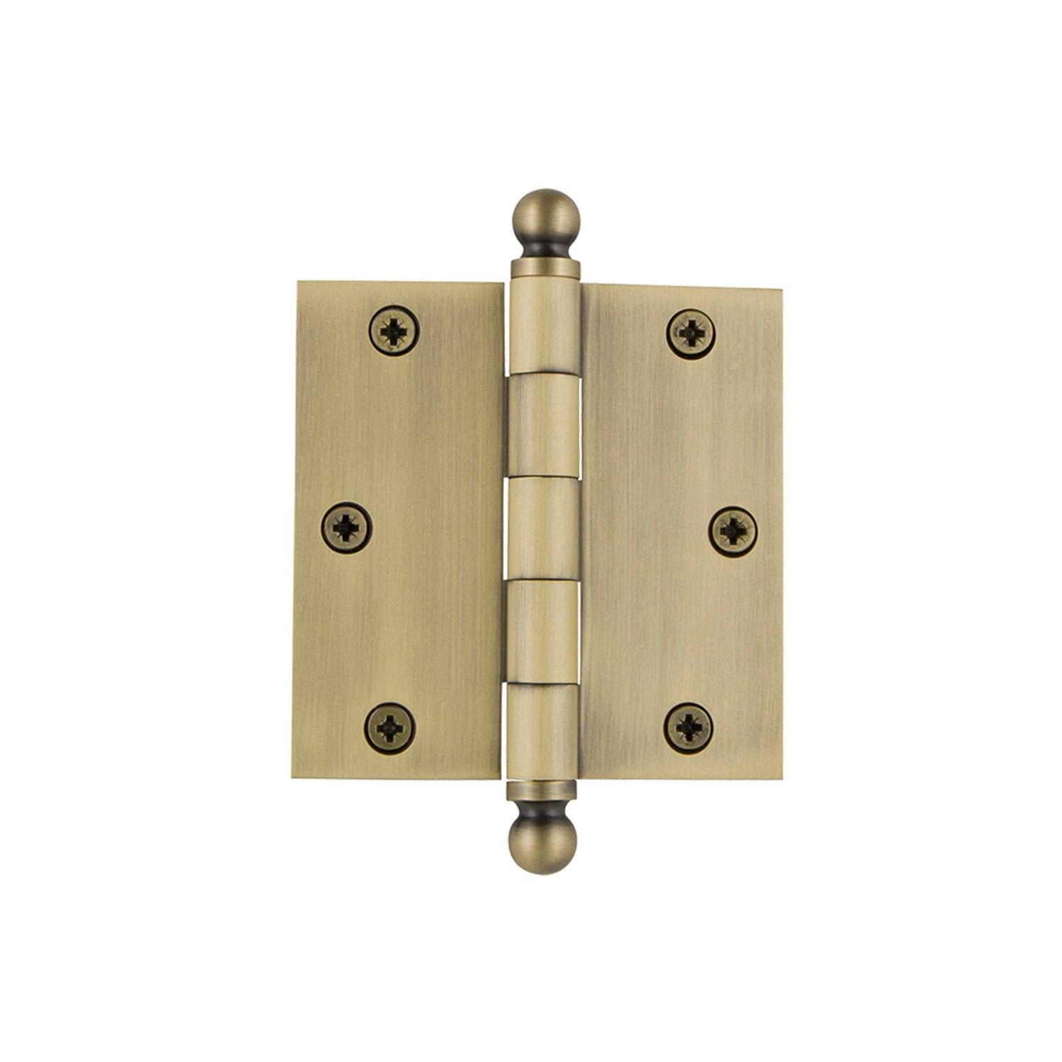 Nostalgic Warehouse Ball Tip Residential Square Hinge - Cheap Fitting