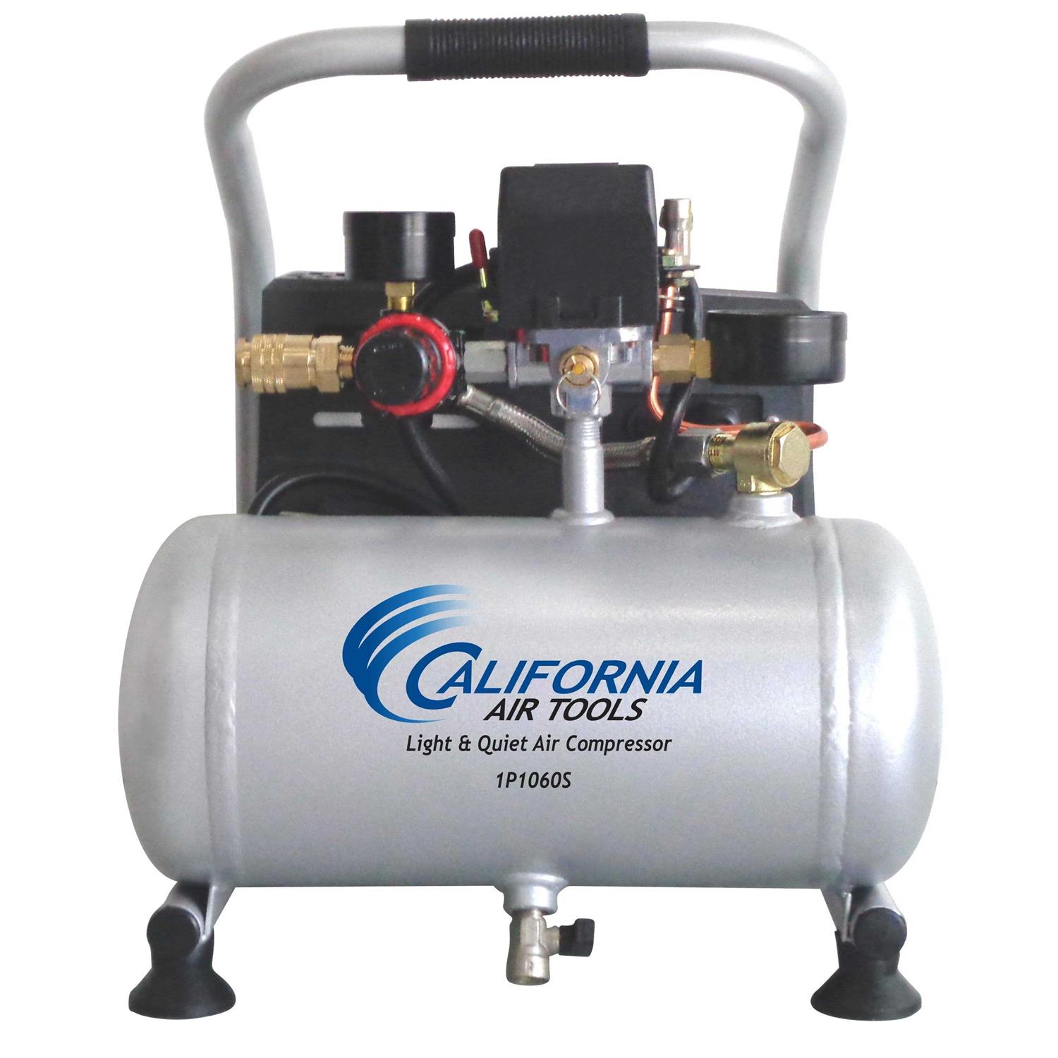 California Air Tools Light & Quiet 1P1060S Portable Air Compressor - Cheap Fitting