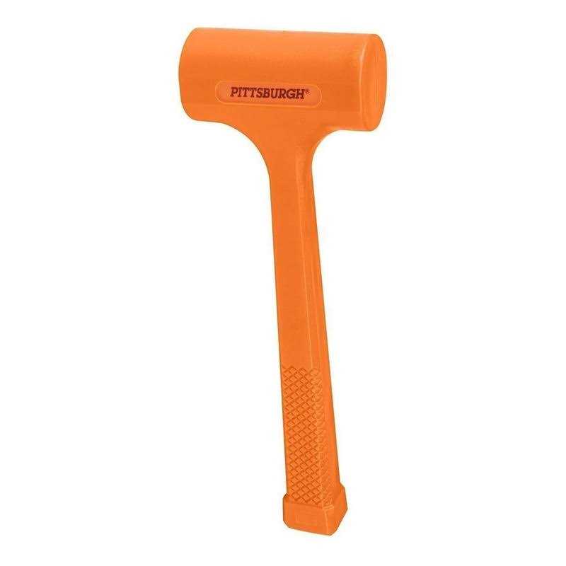 Pittsburgh 4 lb. Neon Orange Dead Blow Hammer - Cheap Fitting