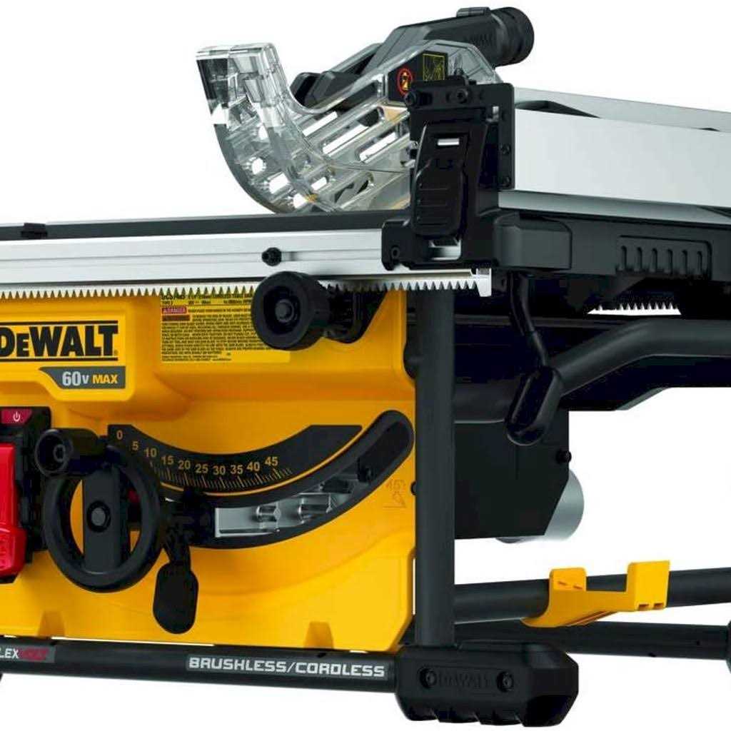 DeWalt DCS7485B FLEXVOLT 60V MAX Table Saw - Cheap Fitting