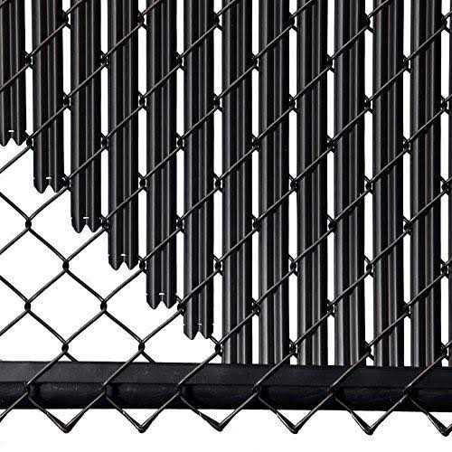 Made in America Ridged Slats Slat Depot Single Wall Bottom Locking Privacy Slat for 3′, 4′, 5′, 6′, 7′ and 8′ Chain Link Fence - Cheap Fitting
